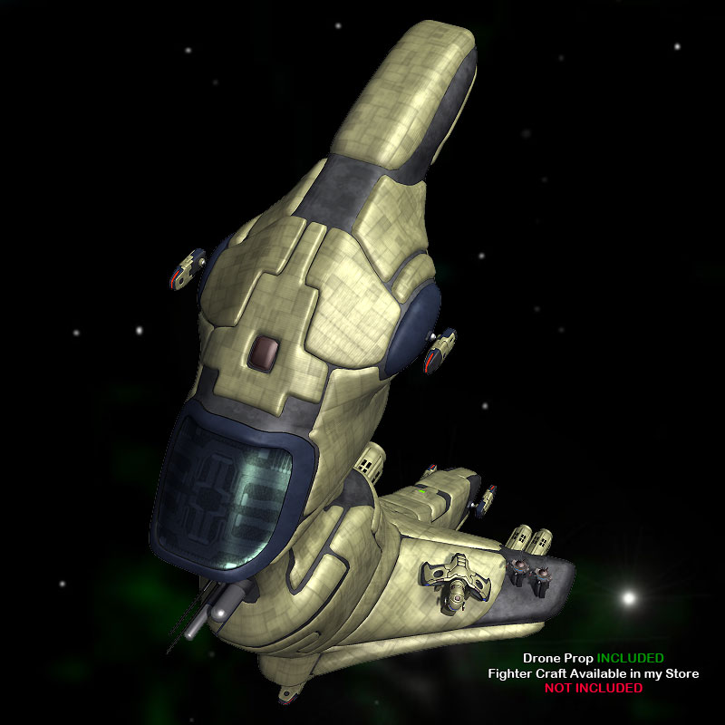 Alien Command Ship by N/A