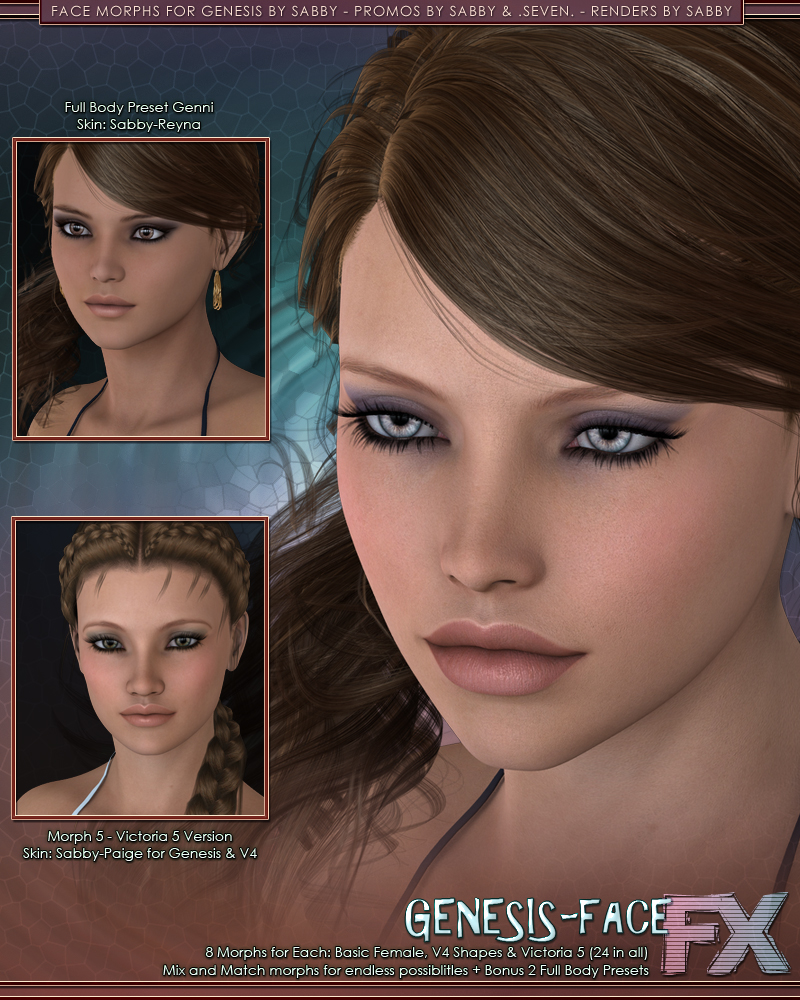 Genesis Faces by Sabby by N/A