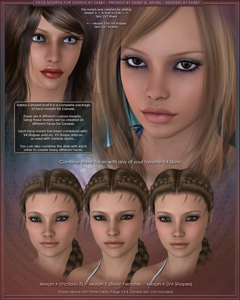 Genesis Faces by Sabby by N/A