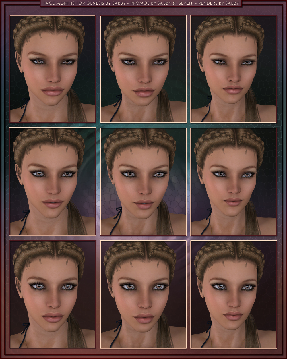 Genesis Faces by Sabby by N/A