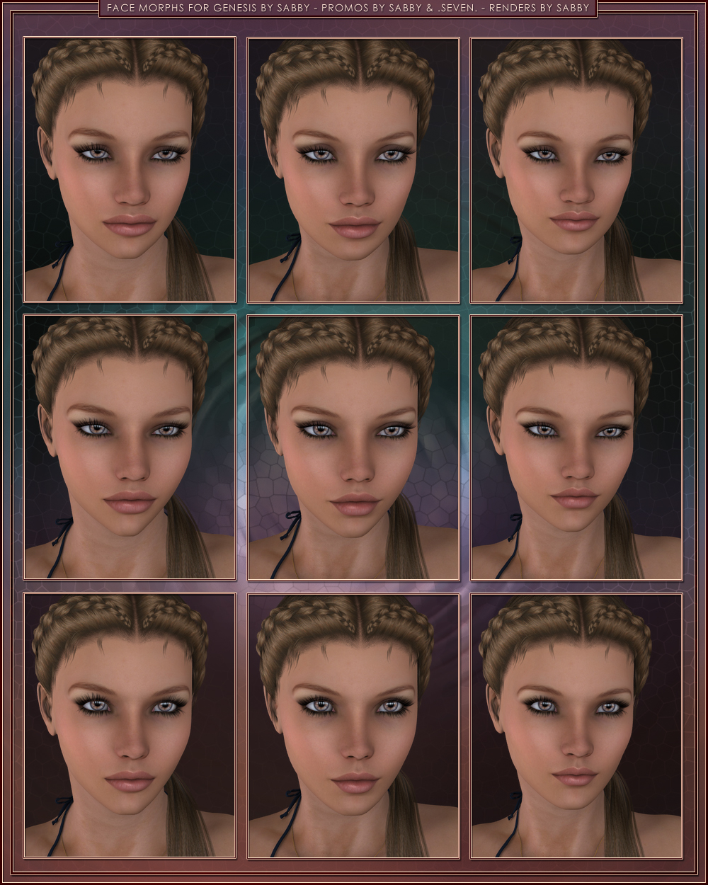 Genesis Faces by Sabby by N/A