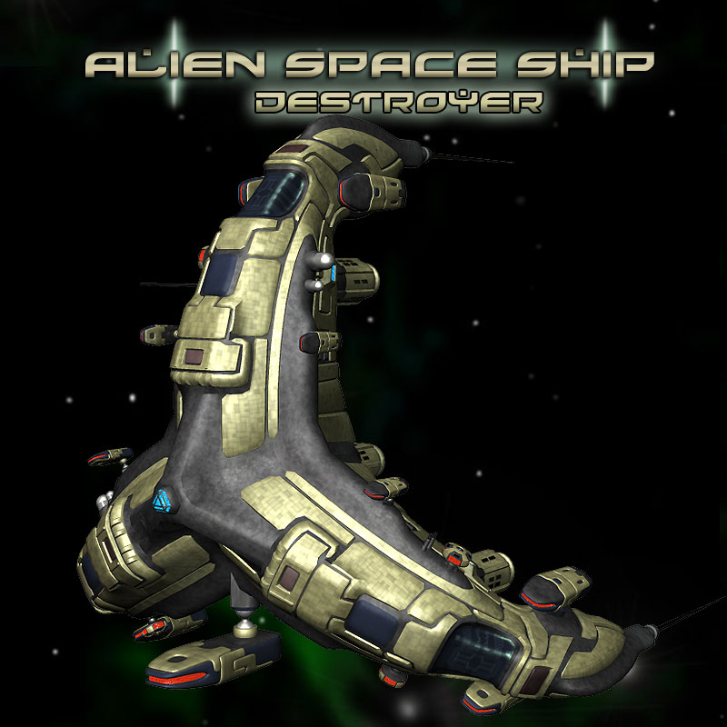 Alien Destroyer Class by N/A