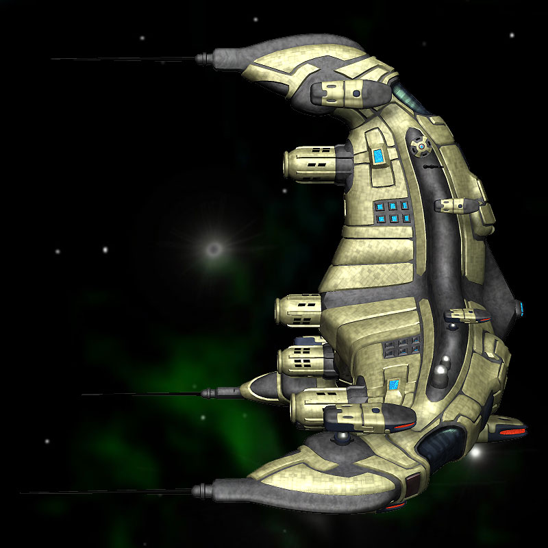 Alien Destroyer Class by N/A