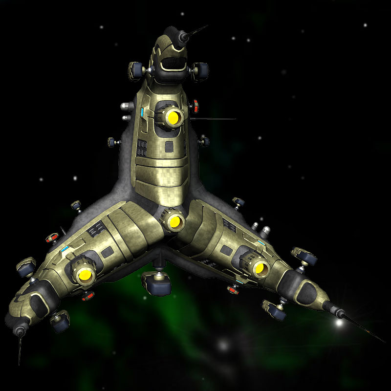 Alien Destroyer Class by N/A
