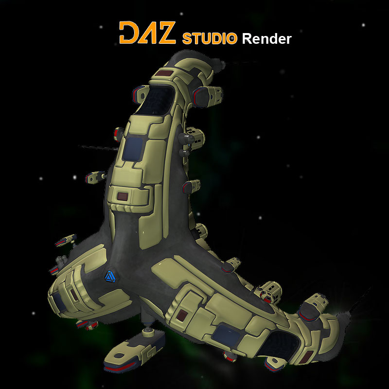 Alien Destroyer Class by N/A
