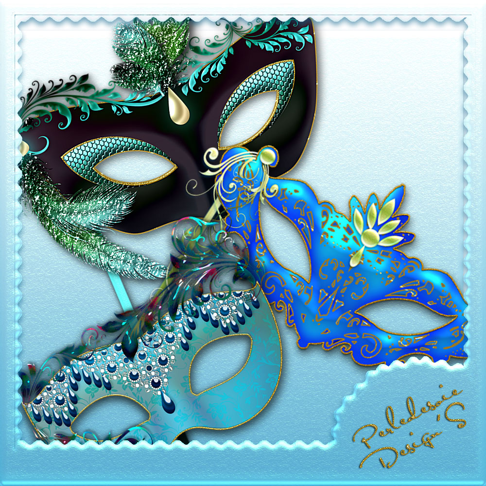 Masques de Carnaval by N/A