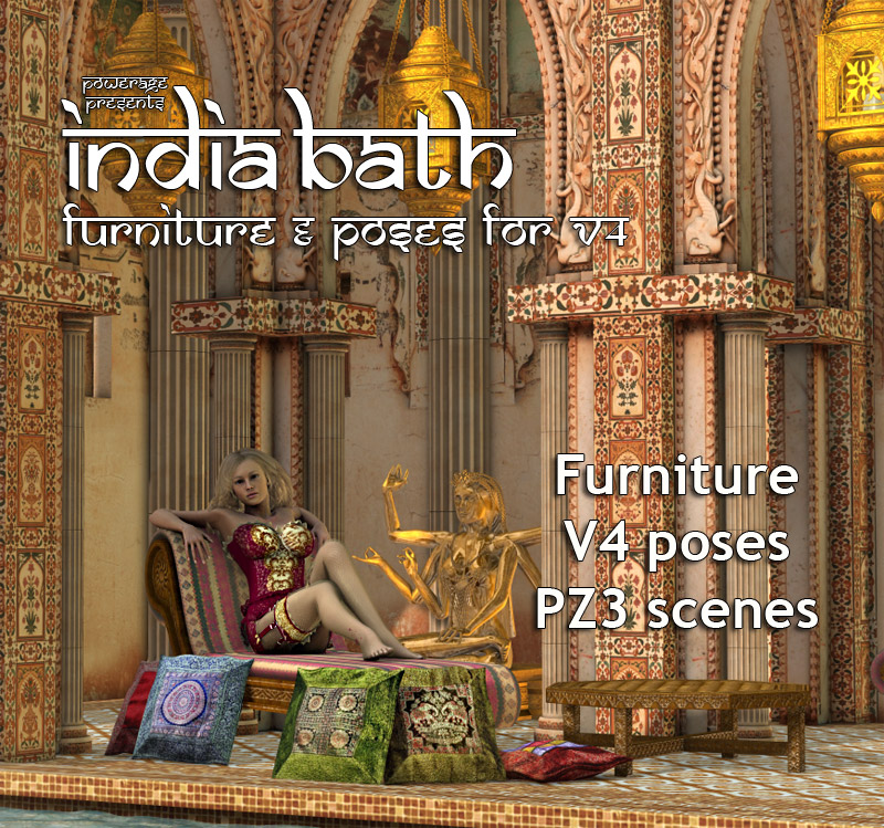 India Furniture & V4 poses by N/A