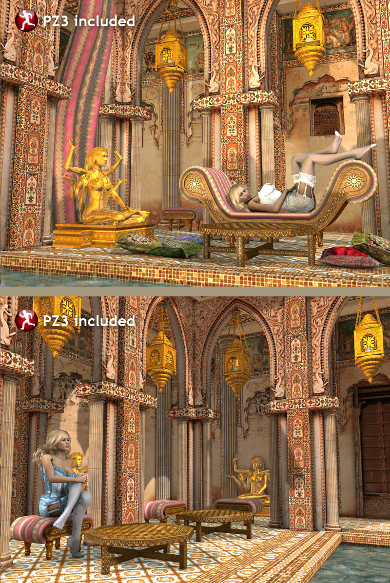 India Furniture & V4 poses by N/A