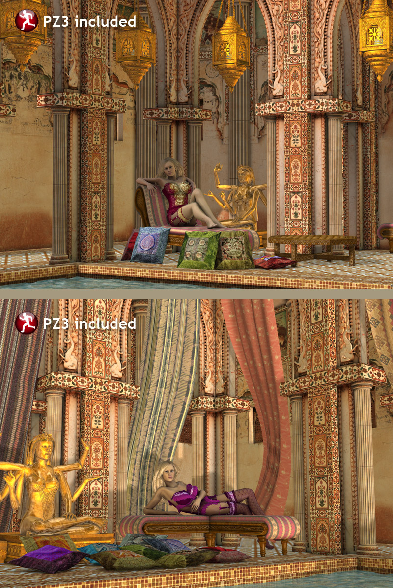 India Furniture & V4 poses by N/A