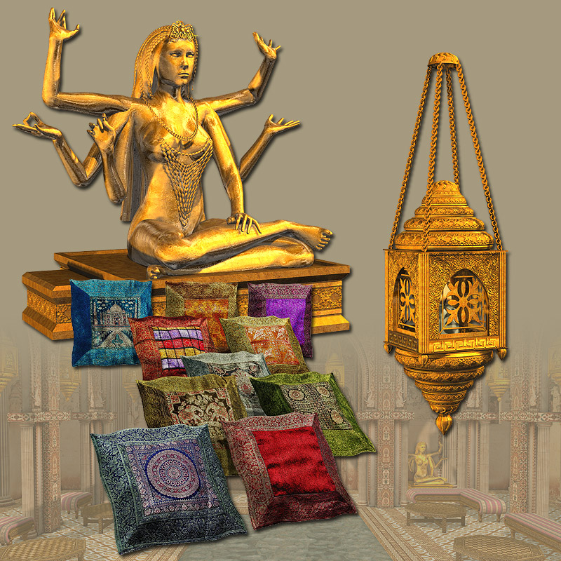 India Furniture & V4 poses by N/A