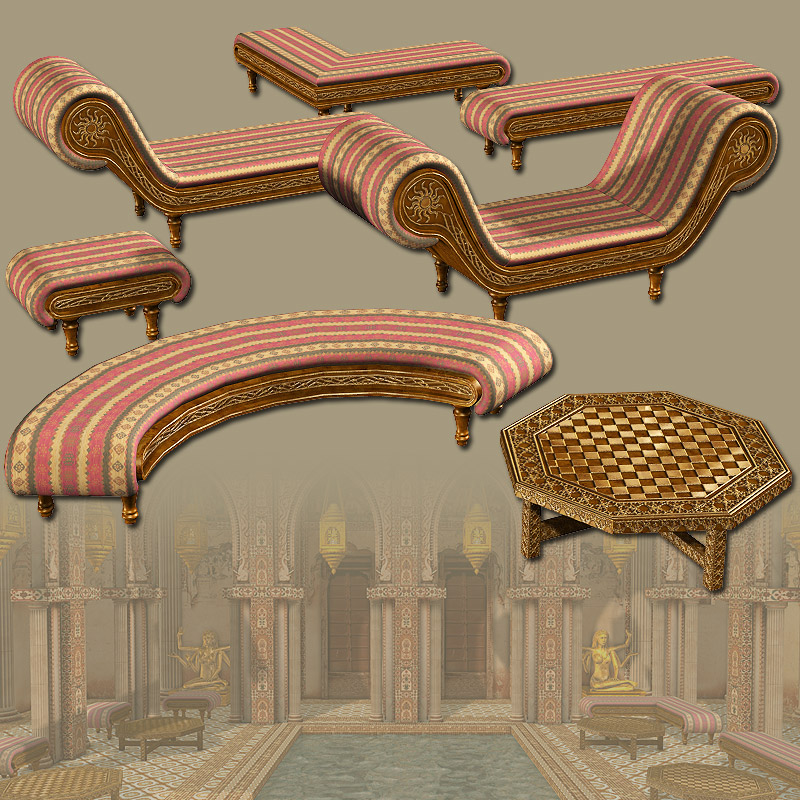India Furniture & V4 poses by N/A