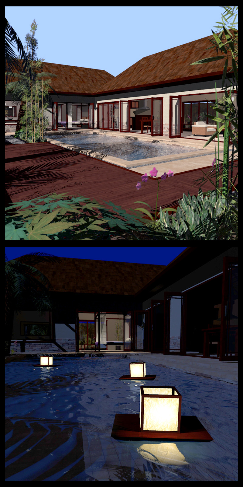 Tropical villa, Bali by N/A