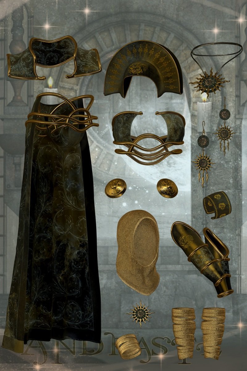 Andraste - Priestess of the Sun by N/A