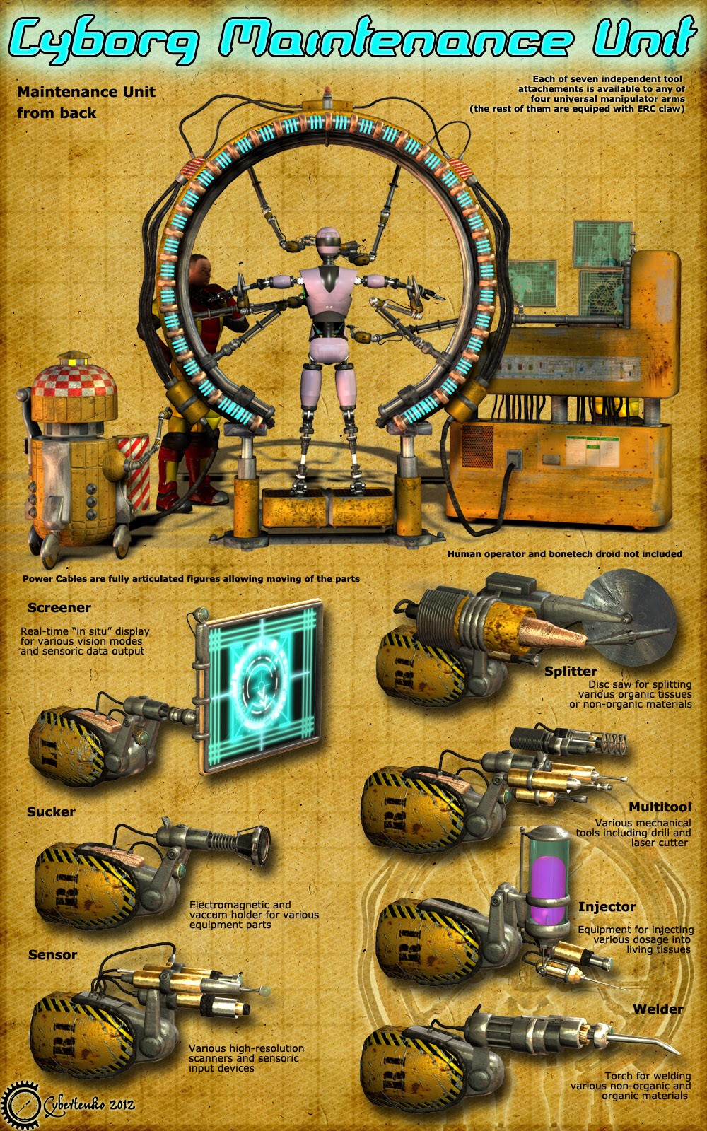 Cyborg Maintenance Unit by N/A