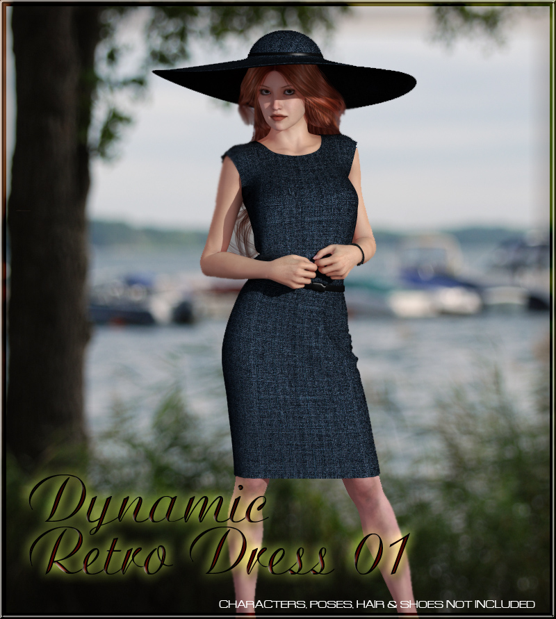 Dynamic Retro Dress 01 for V4 and GNDA by N/A
