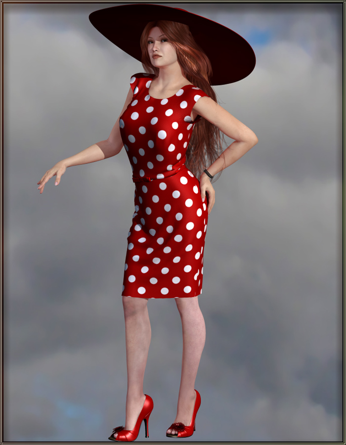 Dynamic Retro Dress 01 for V4 and GNDA by N/A