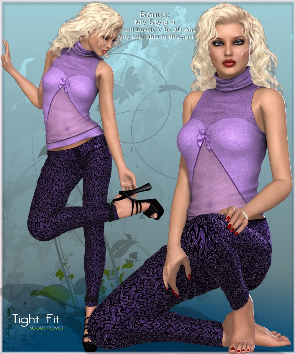 Get Loose - Tight Fit + Bonus My Style 4 - Small Lovely V by N/A