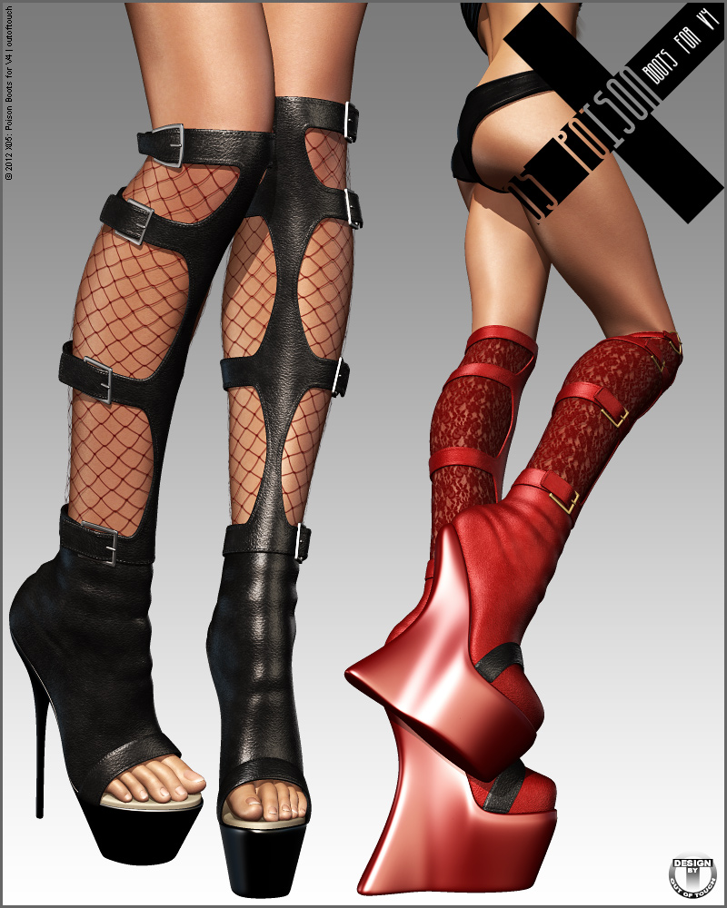 X05 Poison Boots for V4 A4 G4 by N/A
