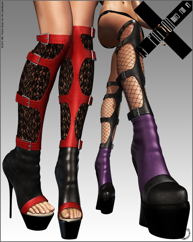 X05 Poison Boots for V4 A4 G4 by N/A