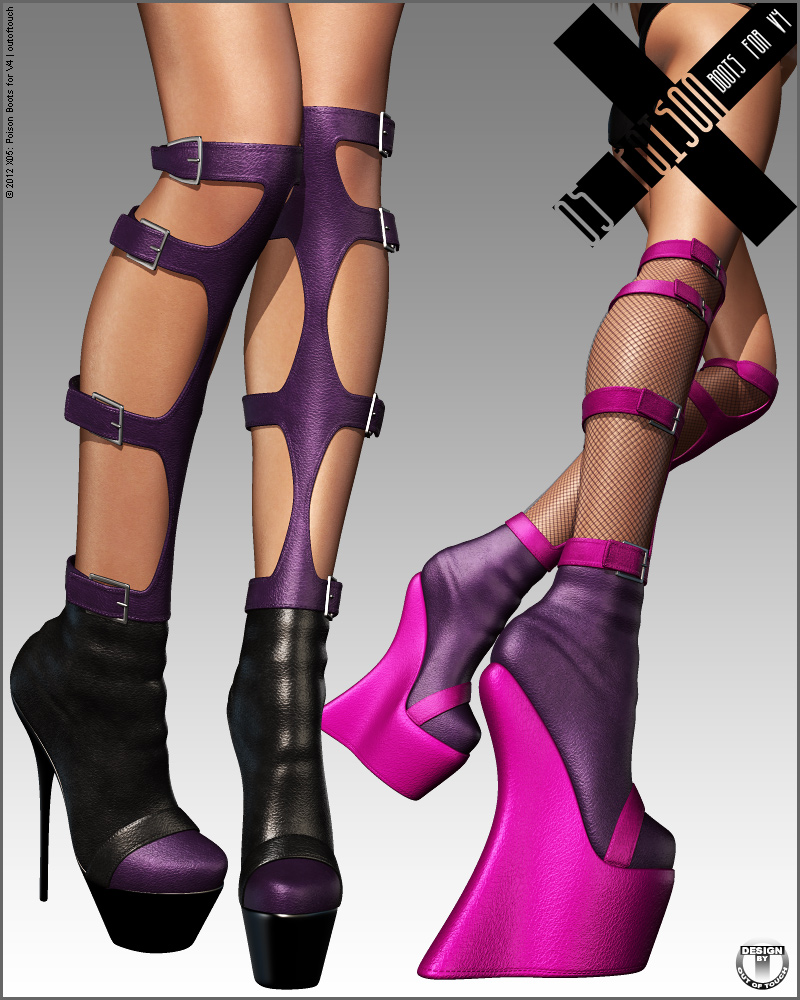 X05 Poison Boots for V4 A4 G4 by N/A