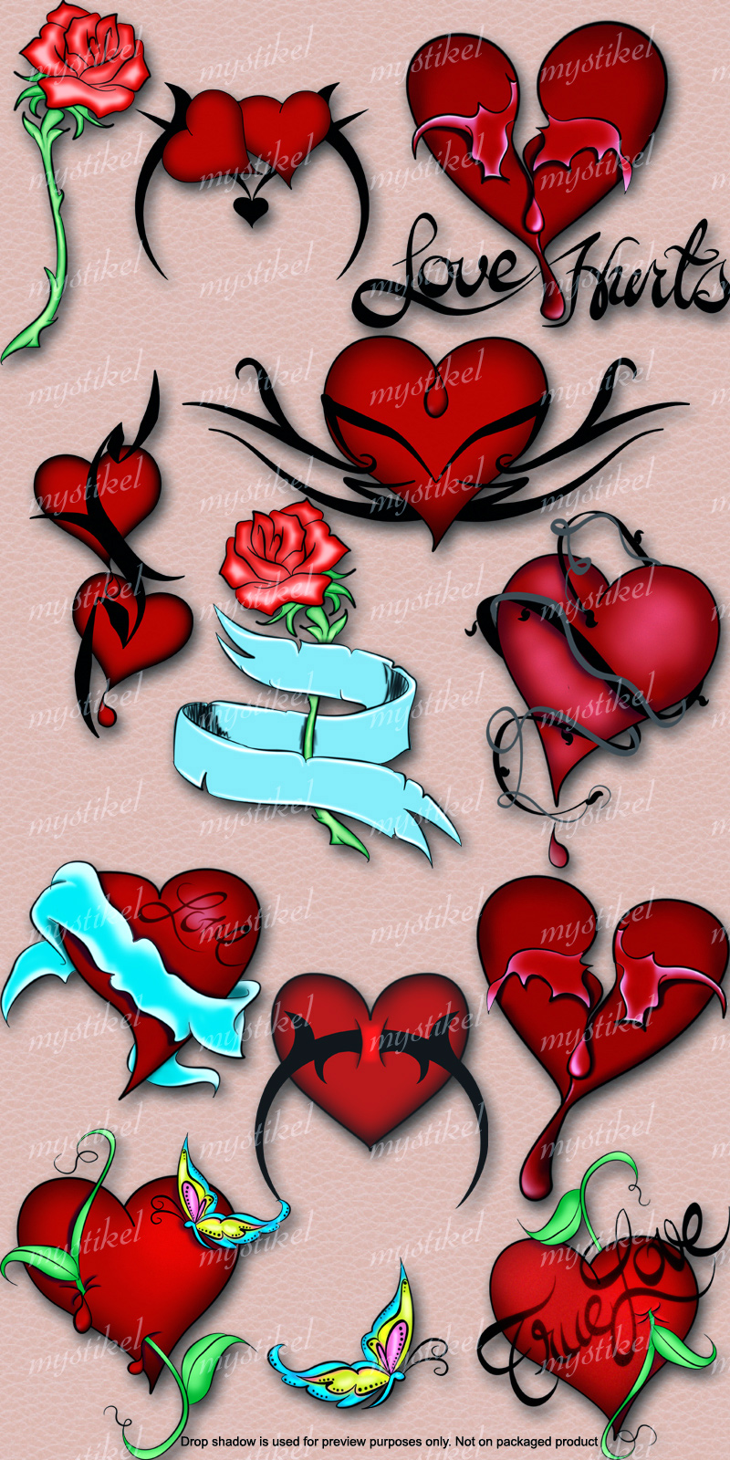 Heart Tattoos by N/A
