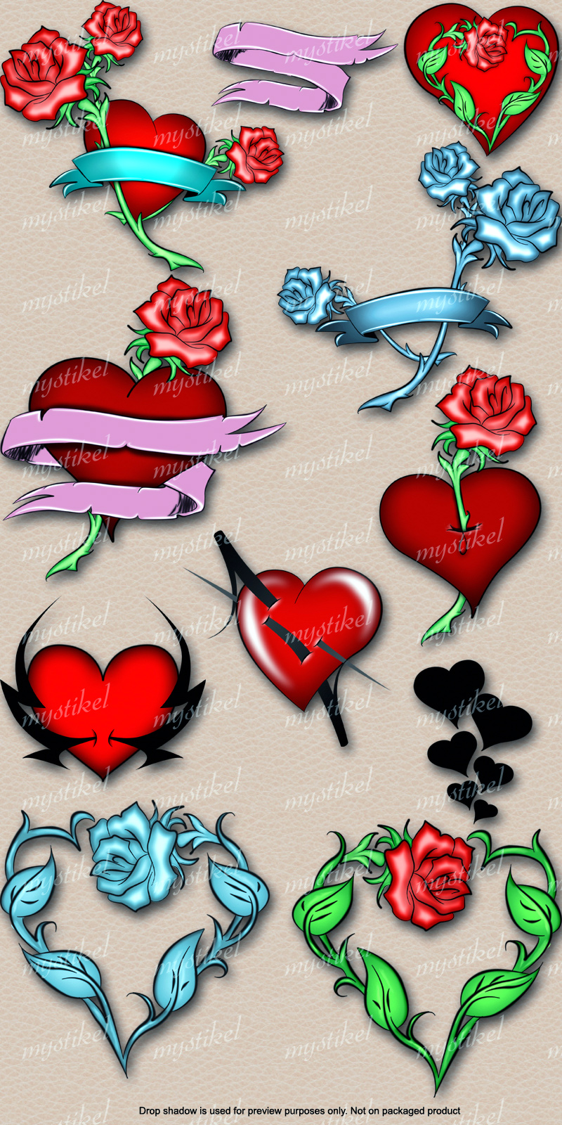 Heart Tattoos by N/A