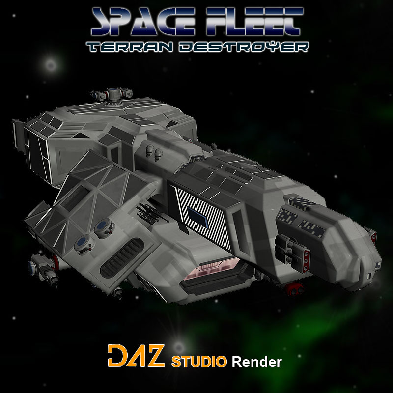 Space Ship Terran Destroyer by N/A