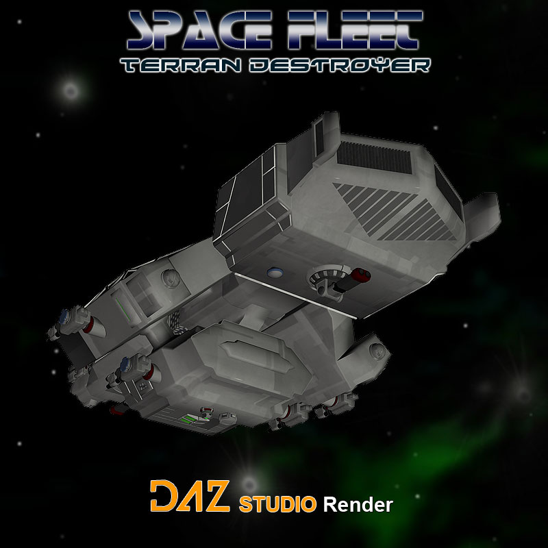 Space Ship Terran Destroyer by N/A