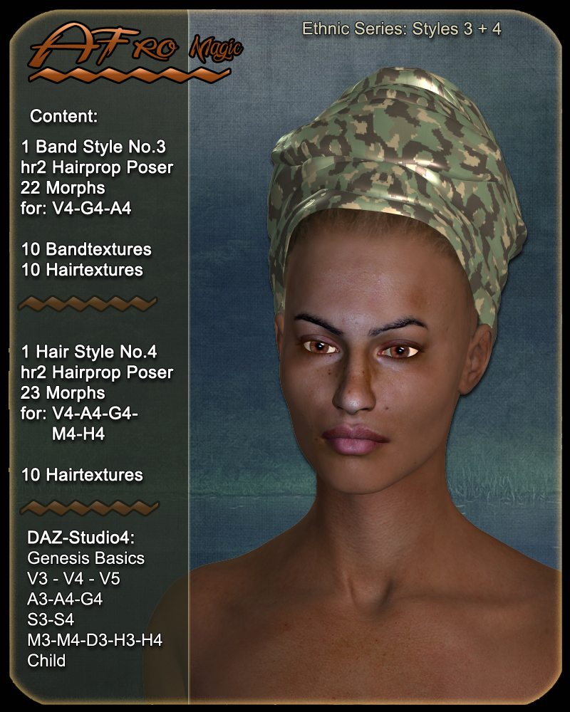 Afro Magic 2 for V4, M4 and G1 by N/A