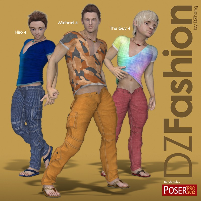 DZ Fashion Set 4 for M4H4Guy4 by N/A