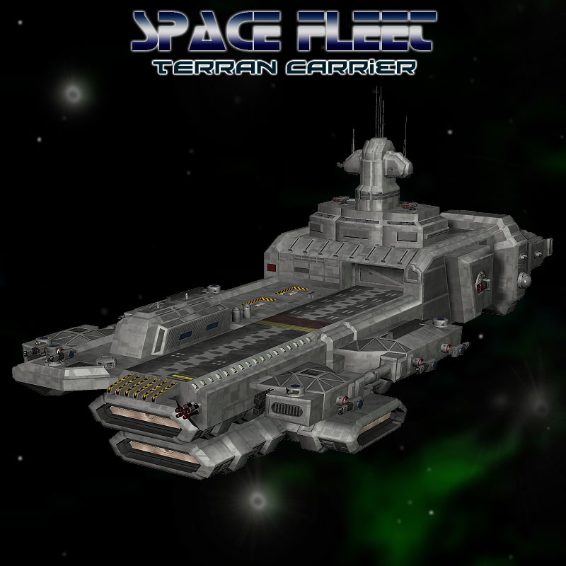 Space Ship Terran Carrier by N/A