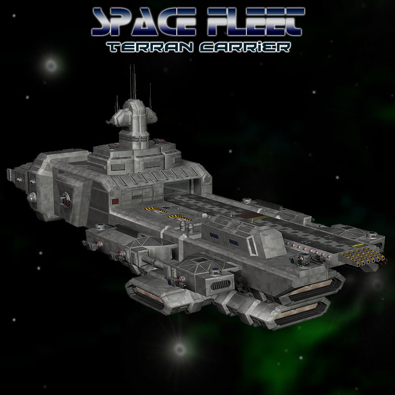 Space Ship Terran Carrier by N/A