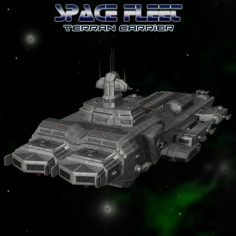 Space Ship Terran Carrier by N/A