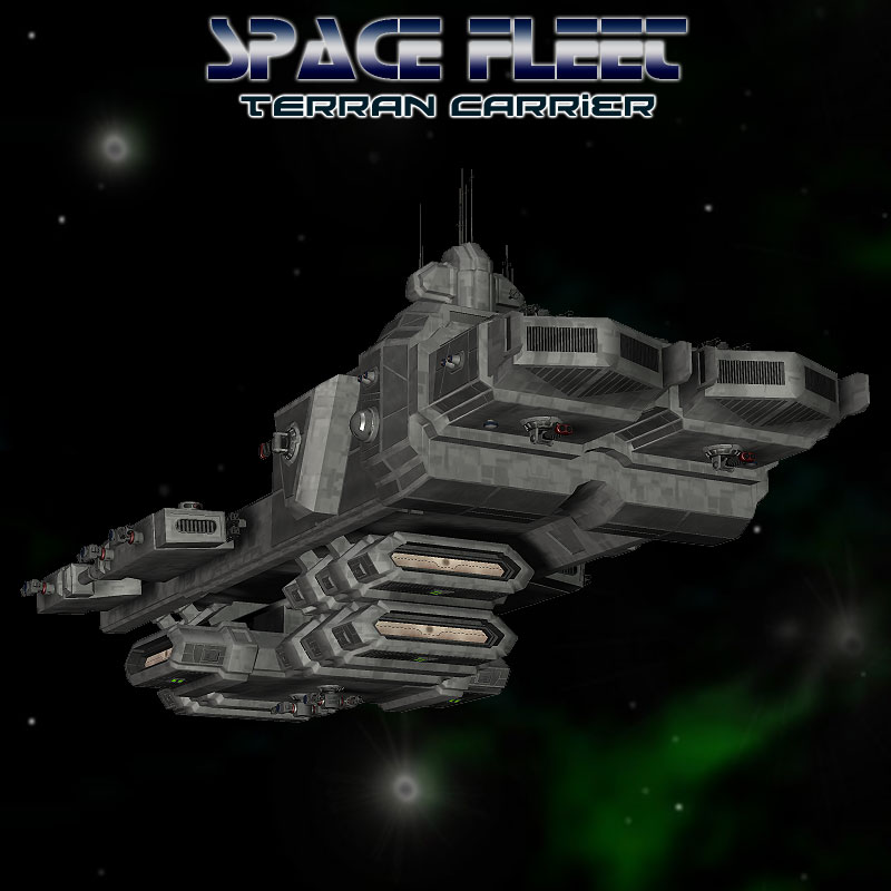 Space Ship Terran Carrier by N/A