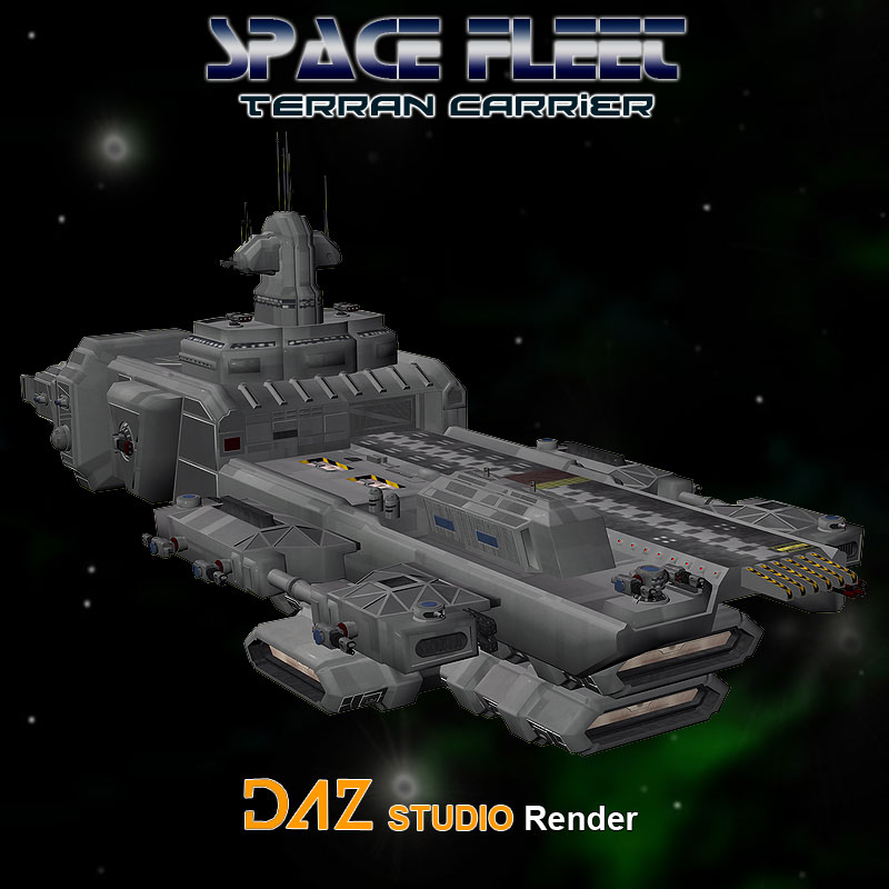 Space Ship Terran Carrier by N/A