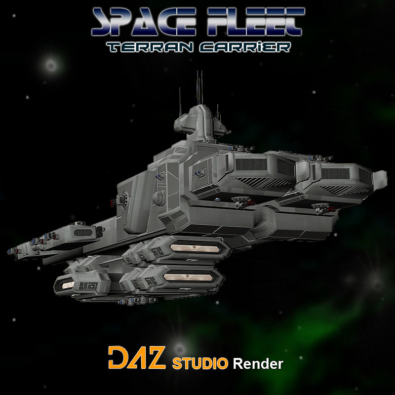 Space Ship Terran Carrier by N/A