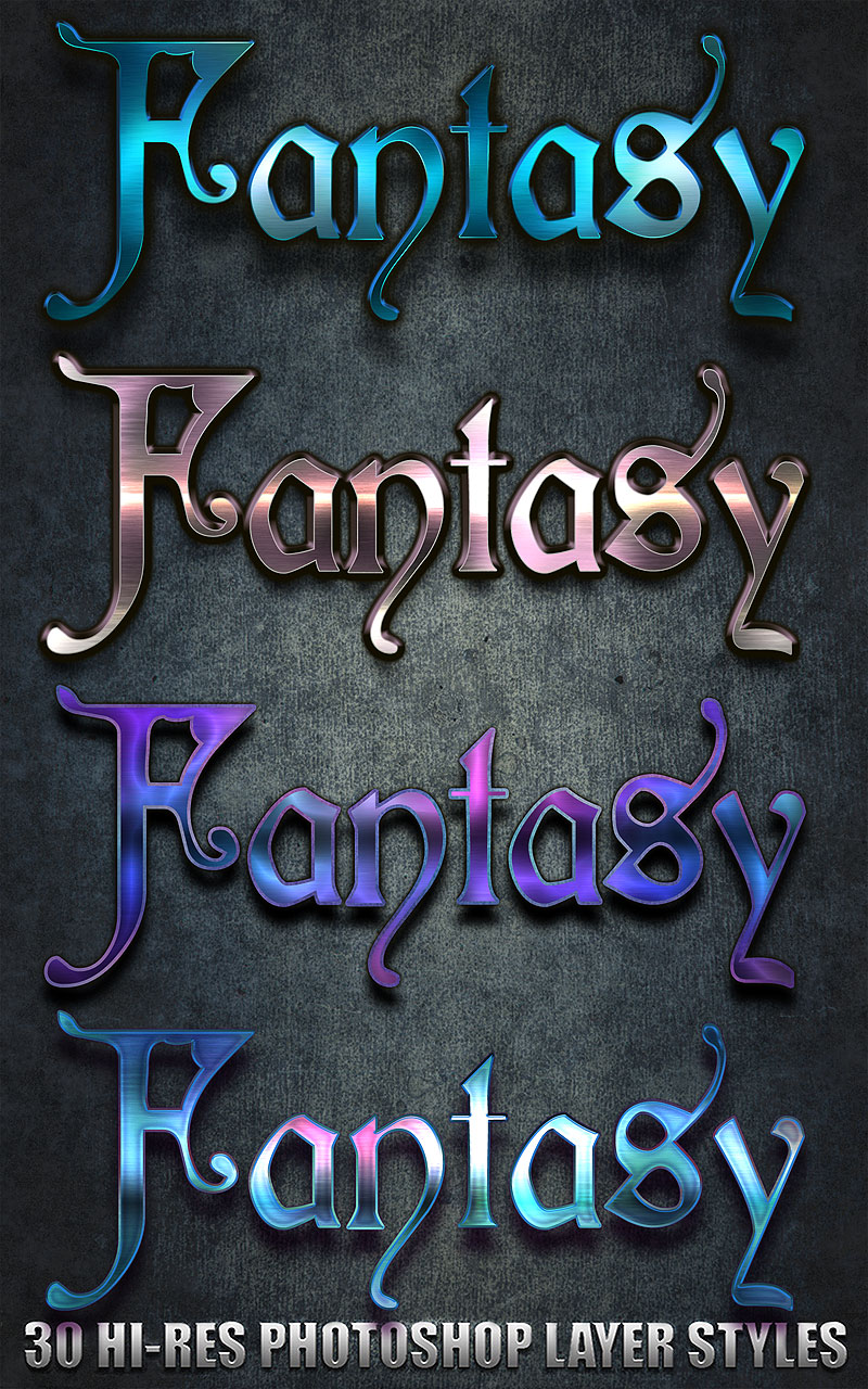 Fantasy - Photoshop Styles by N/A