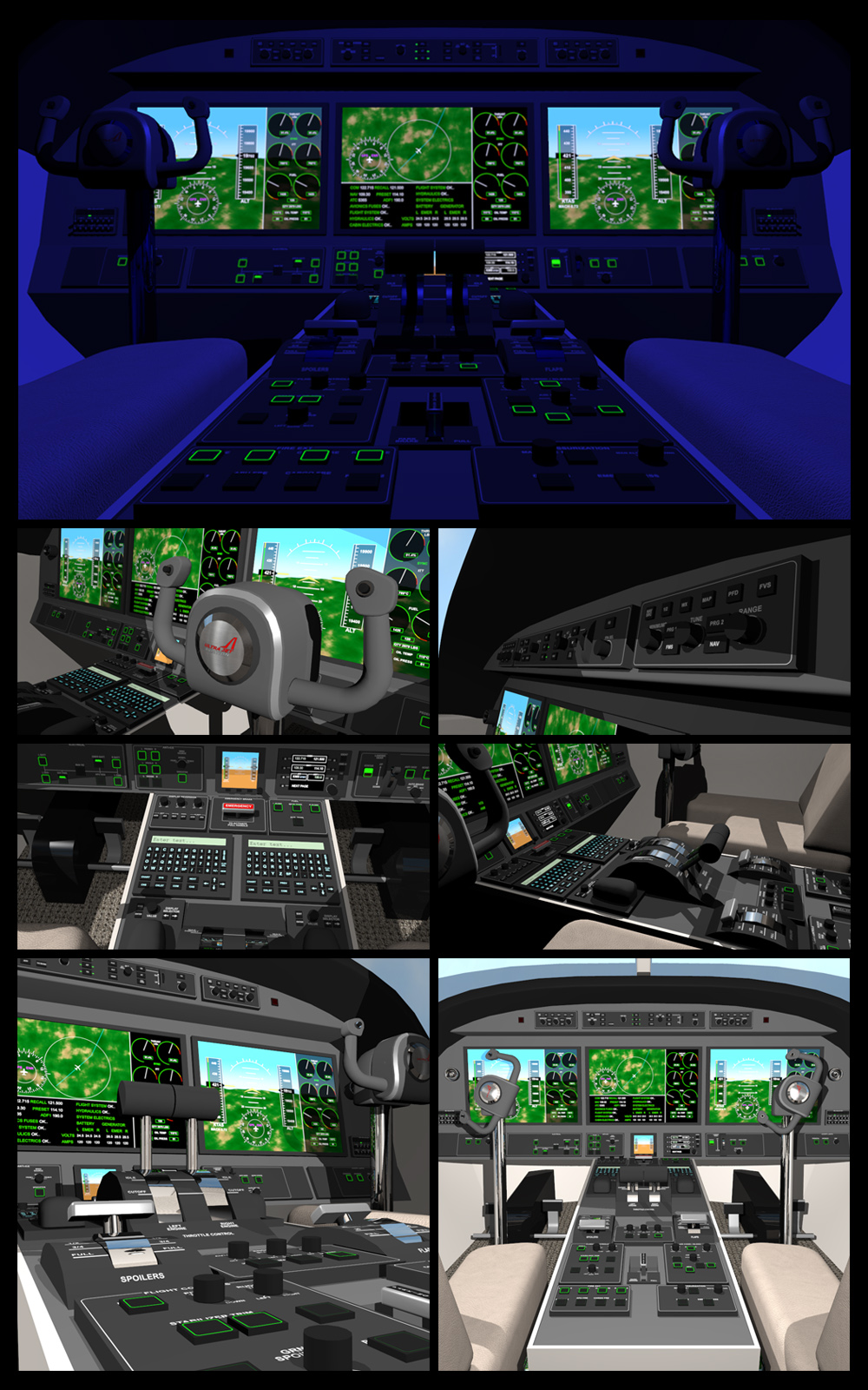 Twin engine private jet 85 by N/A