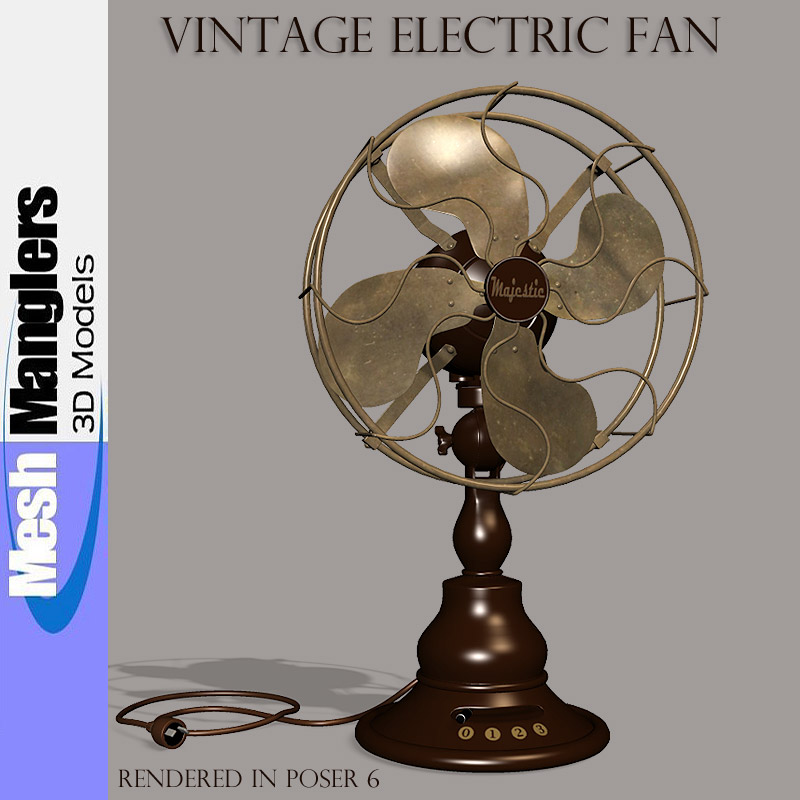 Vintage Electric Fan by N/A