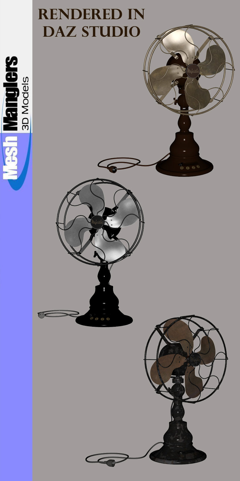 Vintage Electric Fan by N/A