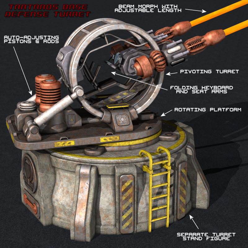Tartaros Base Defense Turret by N/A