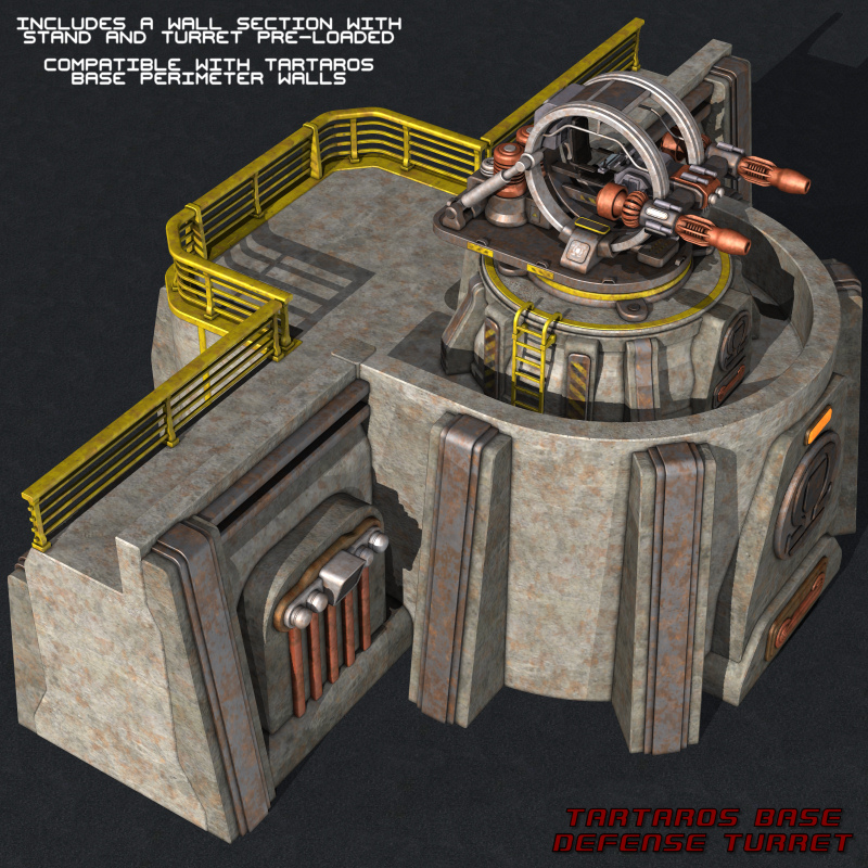 Tartaros Base Defense Turret by N/A