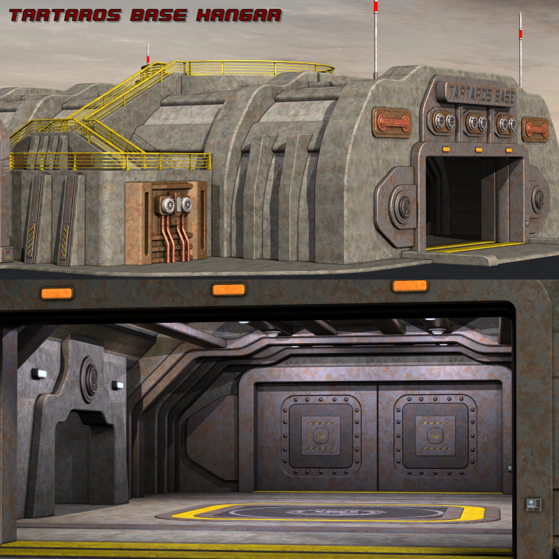 Tartaros Base Hangar by N/A