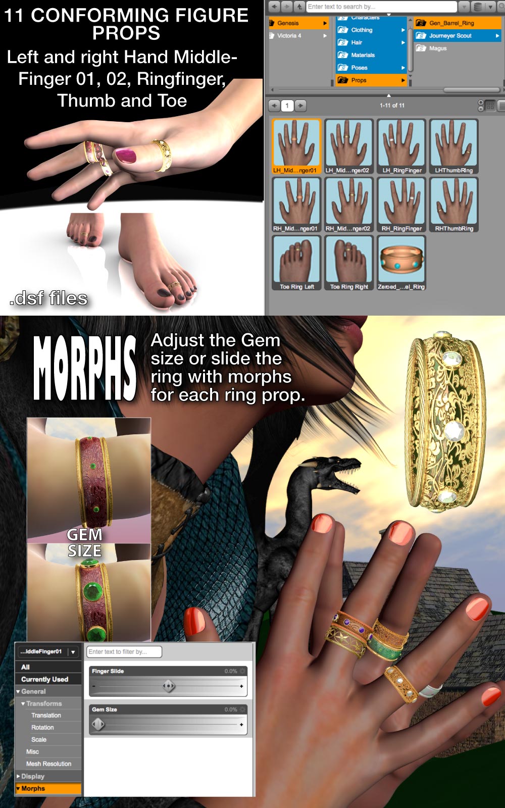 Genesis Barrel Ring by N/A