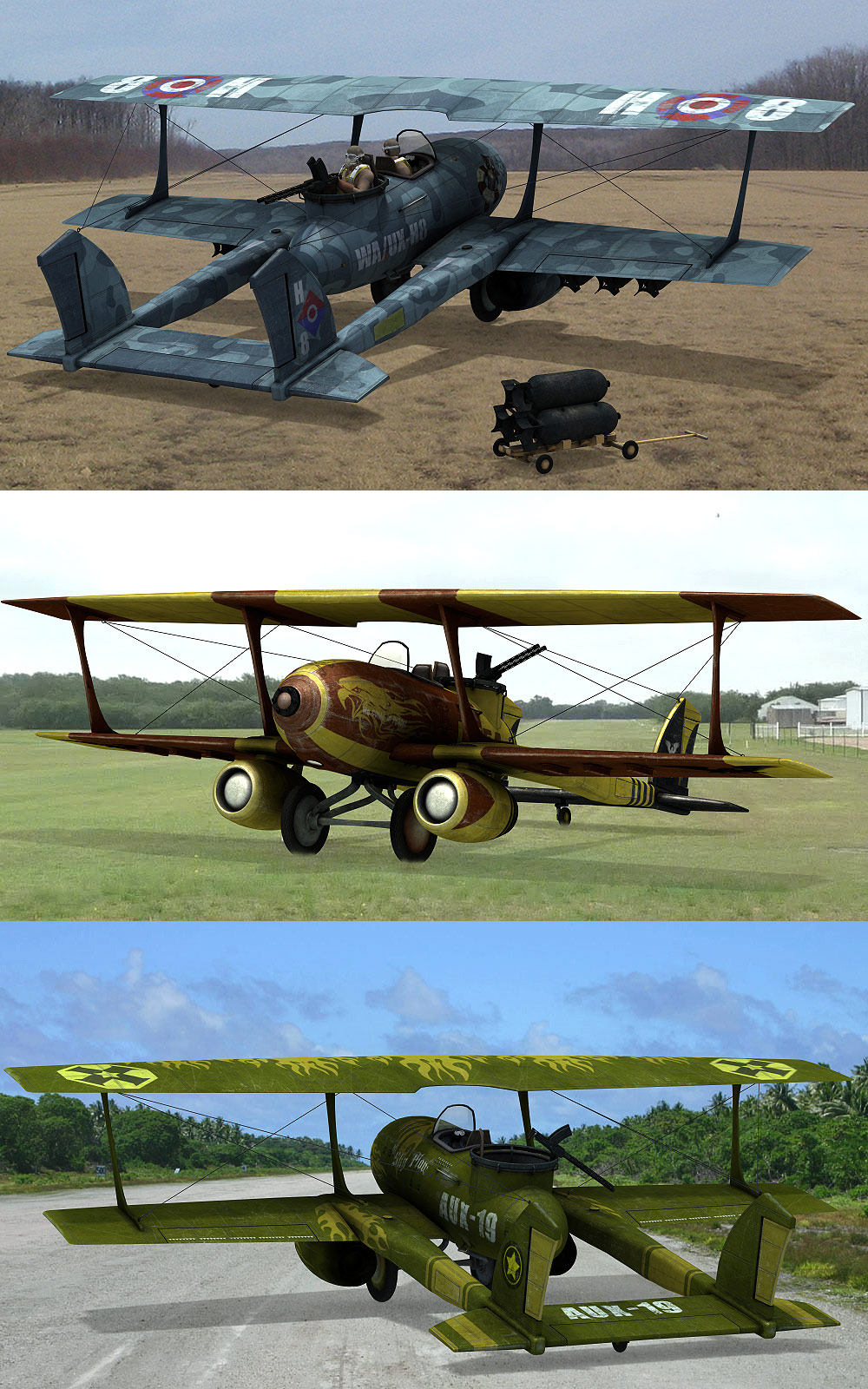 Steampunk Dive Bomber by N/A