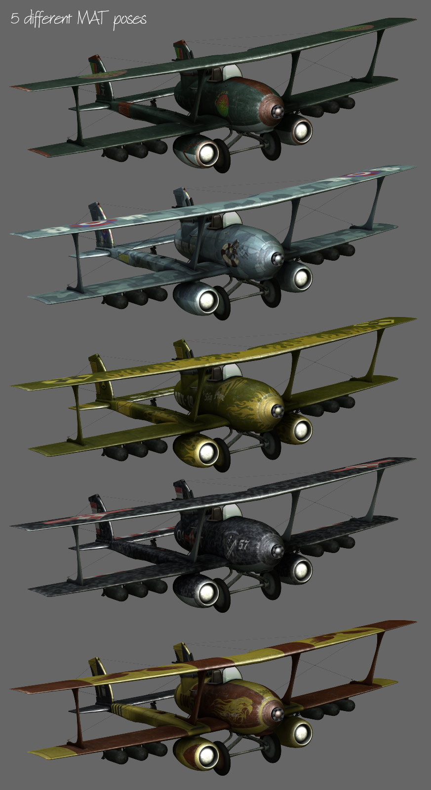 Steampunk Dive Bomber by N/A