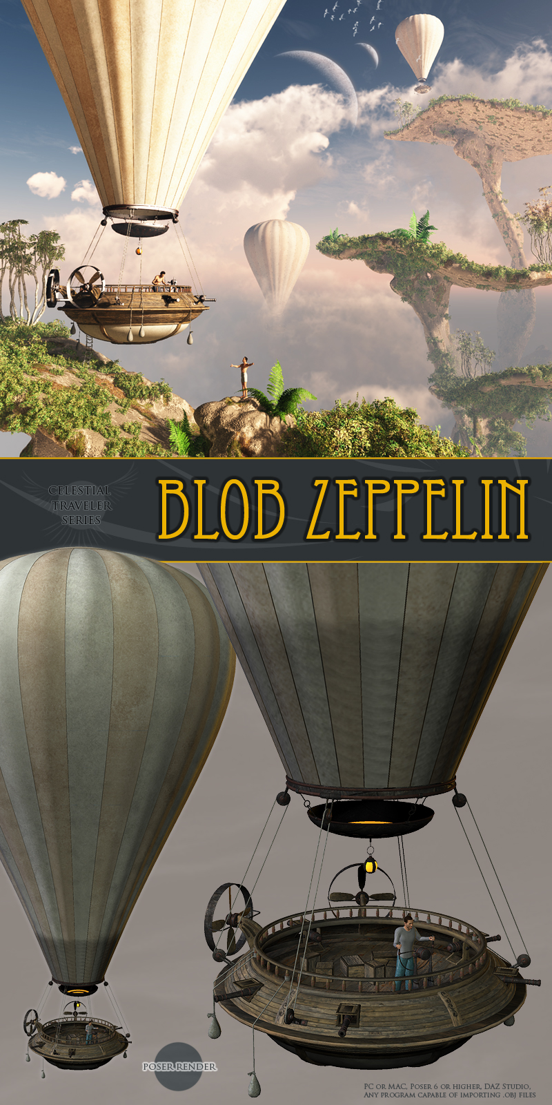 Blob Zeppelin by N/A