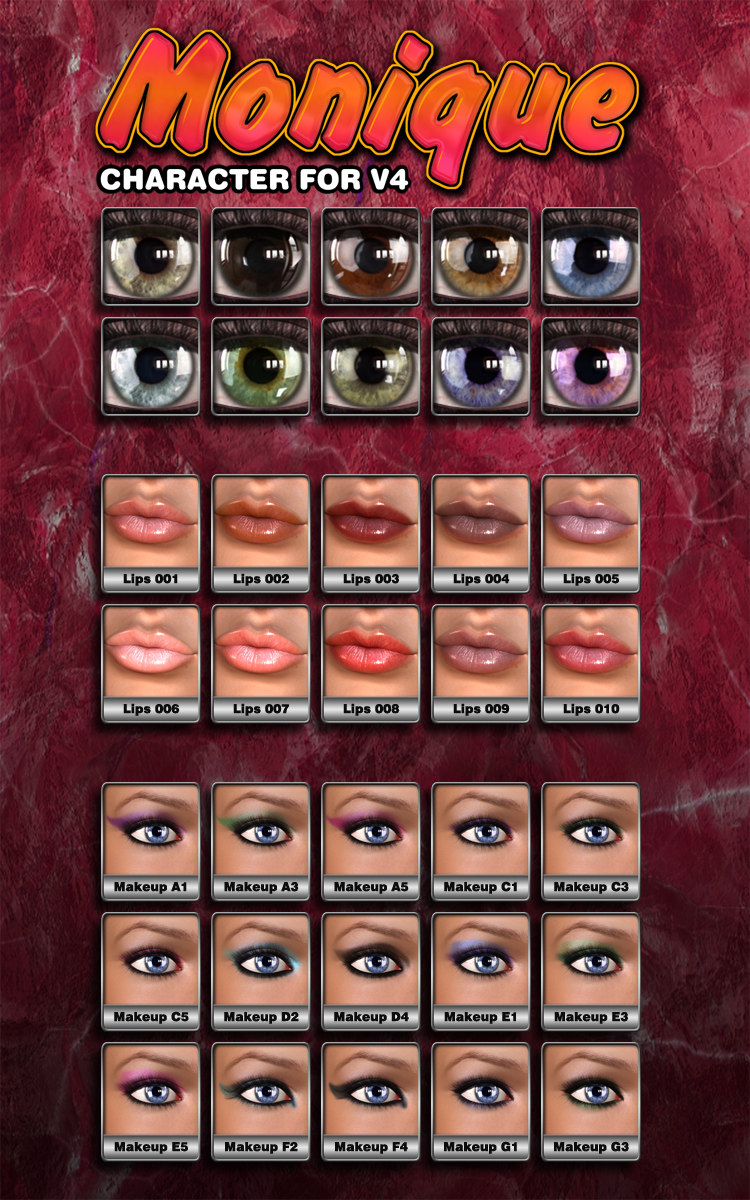 Exnem Monique for V4 by N/A