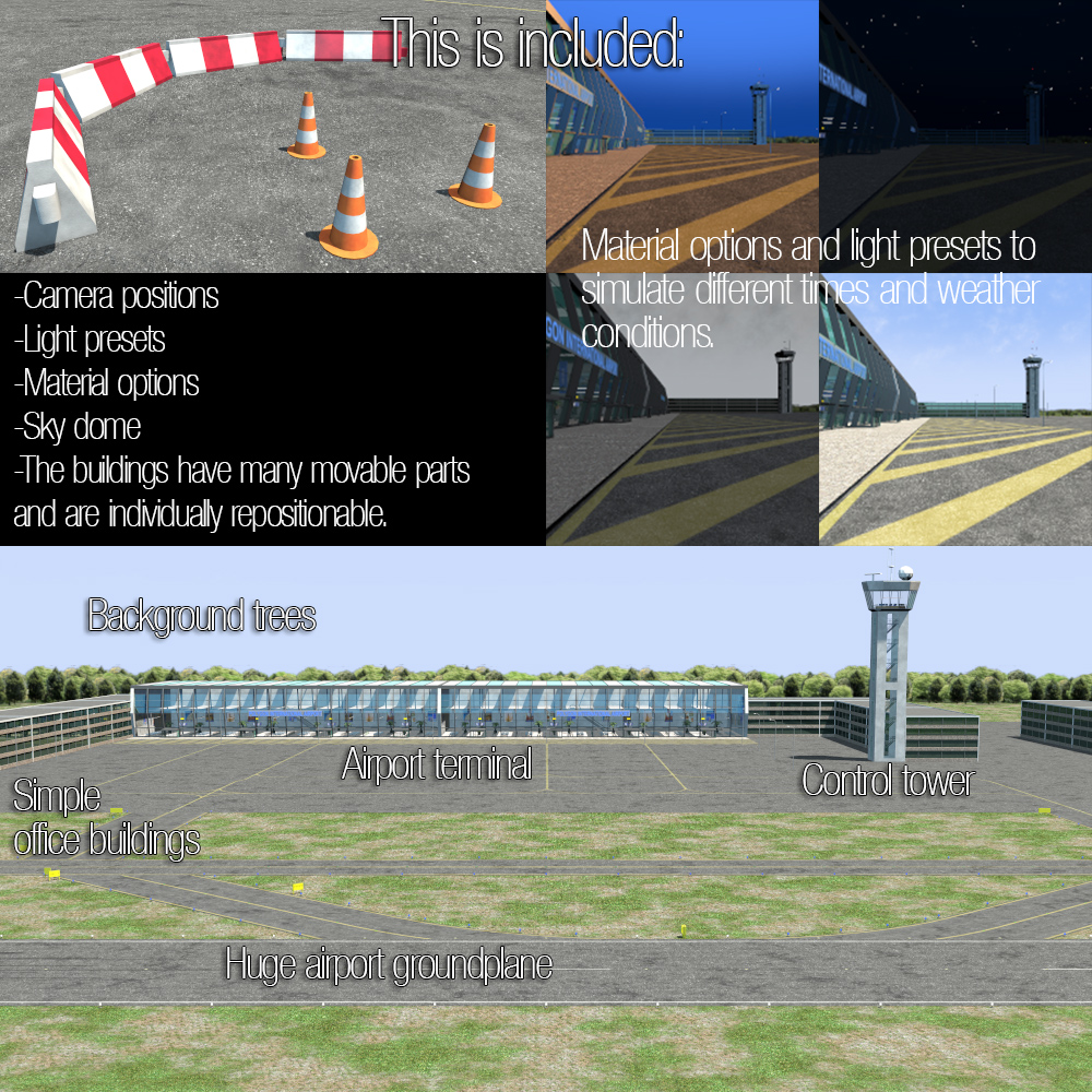 Polygon International Airport by N/A
