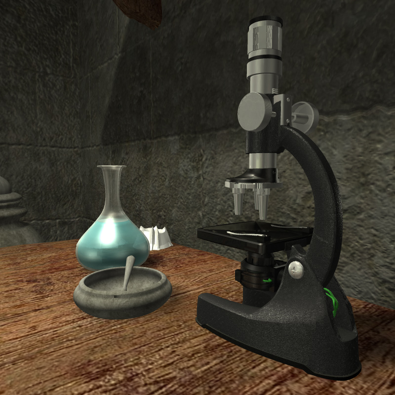 Microscope (for Poser) by N/A